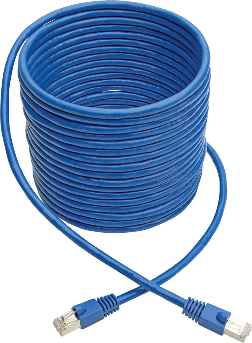 Tripp Lite N262-030-BL Netwerkkabel Cat6a 9,14m - Blauw