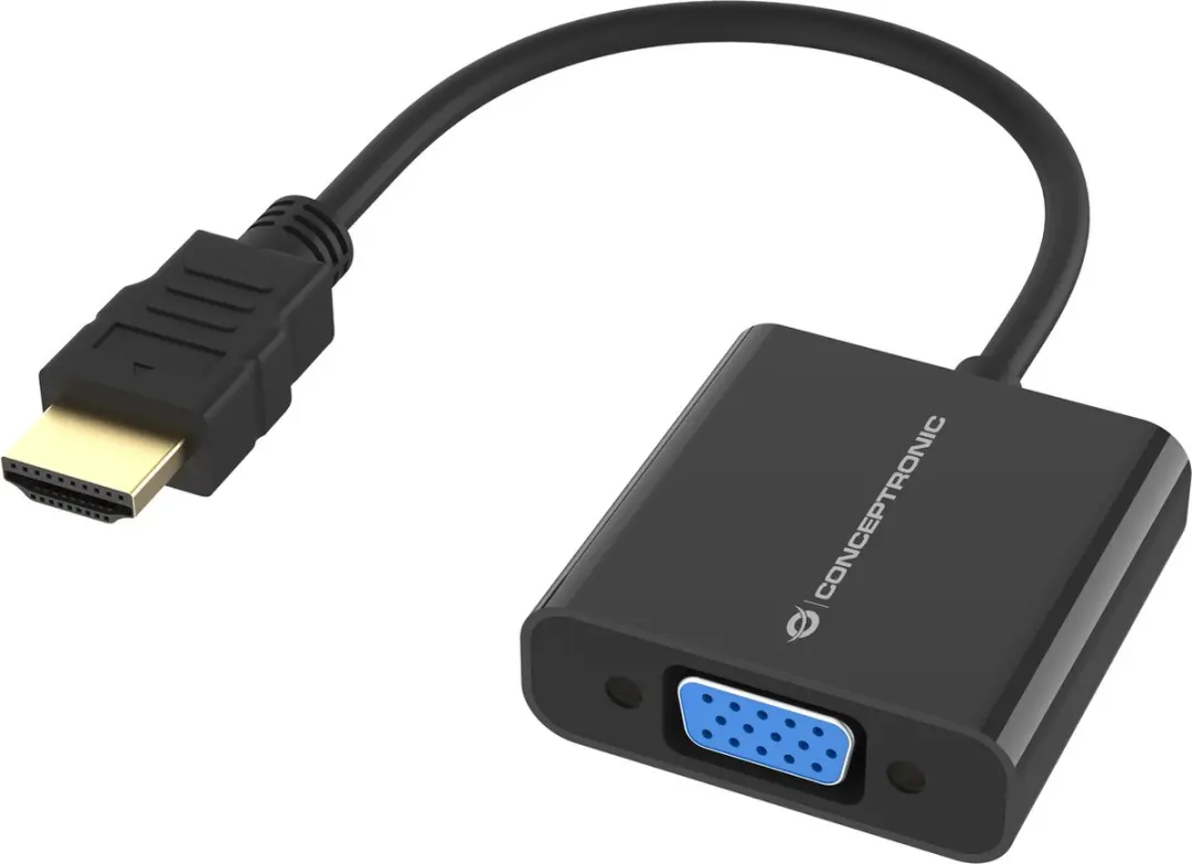 Conceptronic ABBY20B HDMI naar VGA Adapter 0,25m