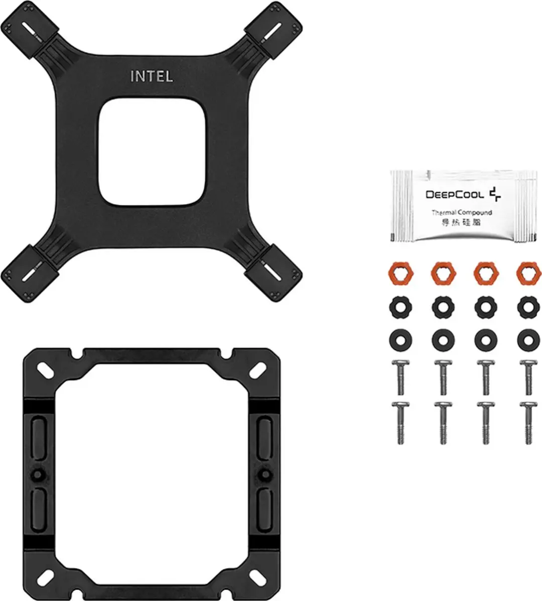 DeepCool AG500 BK ARGB CPU Koeler - 1x 120mm ARGB Fan - Zwart
