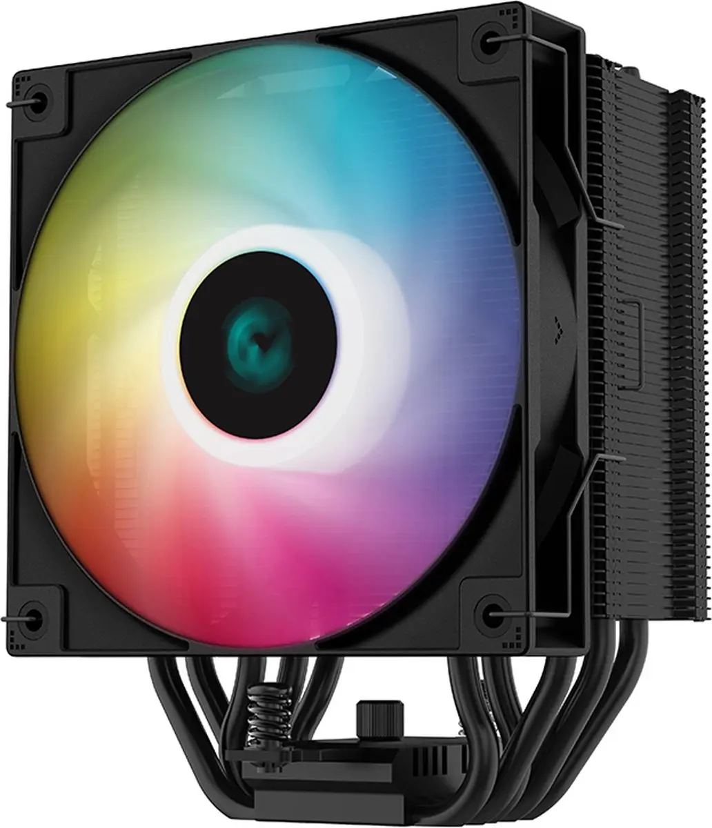 DeepCool AG500 BK ARGB CPU Koeler - 1x 120mm ARGB Fan - Zwart