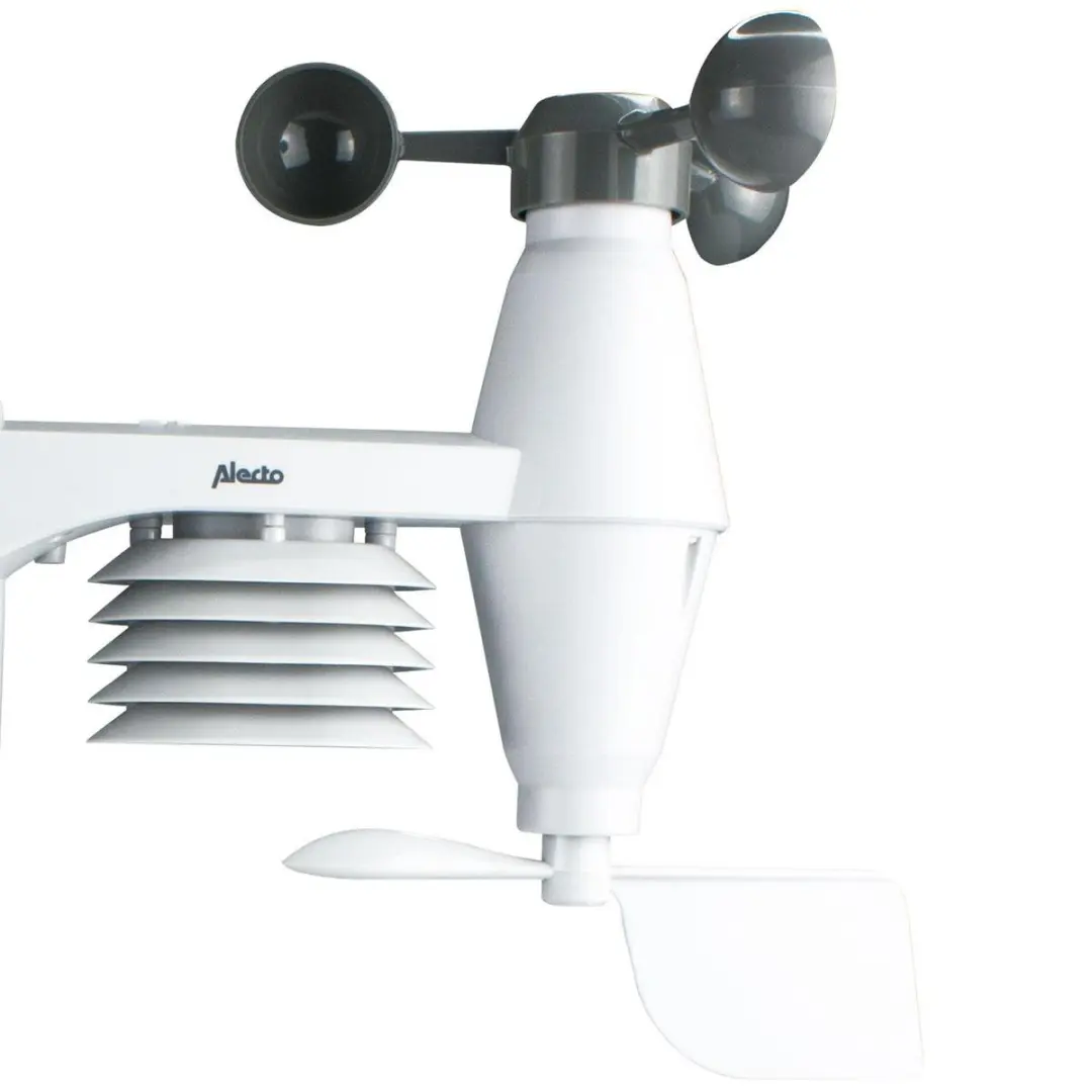 Alecto WS-4800 Professioneel Weerstation - 6-in-1 Wit