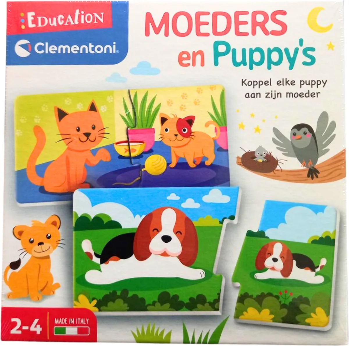Clementoni Moeders en Puppy's Educatief Spel