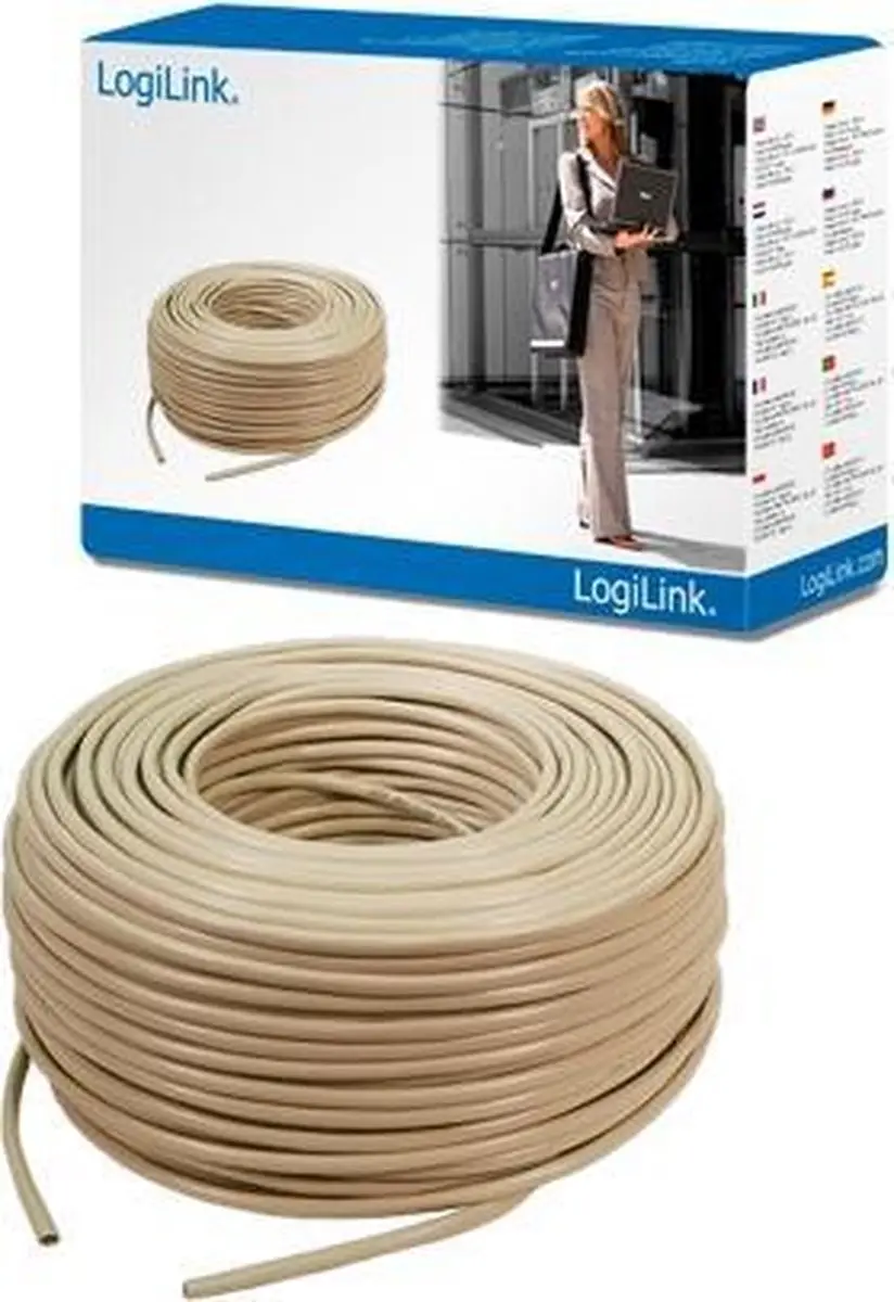 Logilink CPV009 Netwerkkabel 305m - Grijs - afbeelding 4 van 6