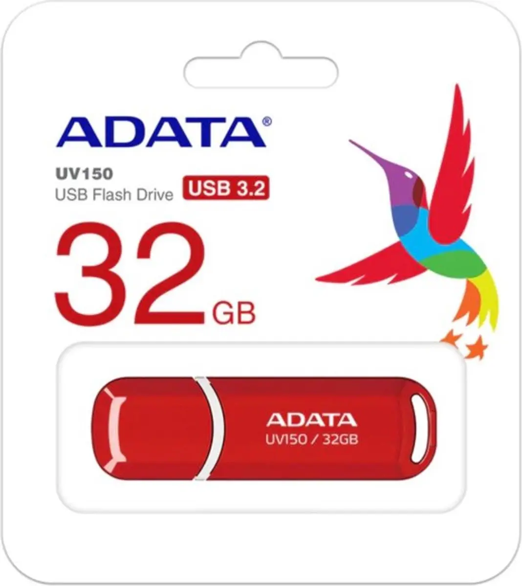 ADATA DashDrive UV150 USB-stick 32GB - Rood