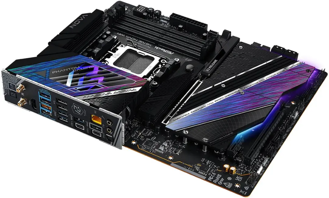 ASRock X870E Nova WiFi Moederbord - AM5 - DDR5 - Wi-Fi 7
