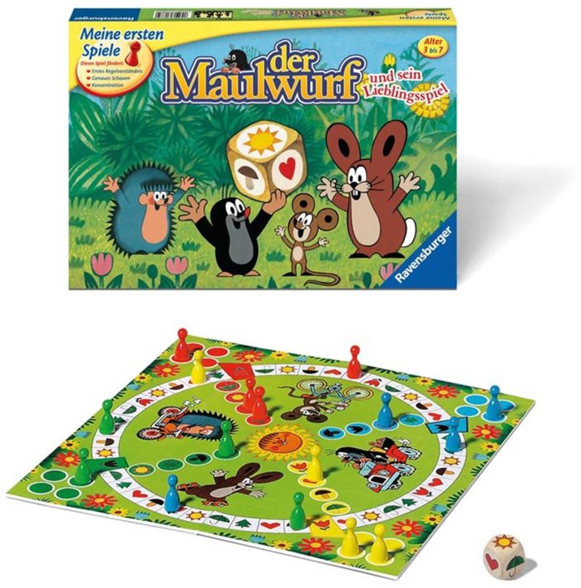 Ravensburger Der Maulwurf und sein Lieblingsspiel - Bordspel Duitstalig
