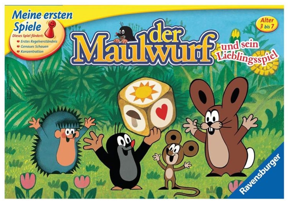 Ravensburger Der Maulwurf und sein Lieblingsspiel - Bordspel Duitstalig