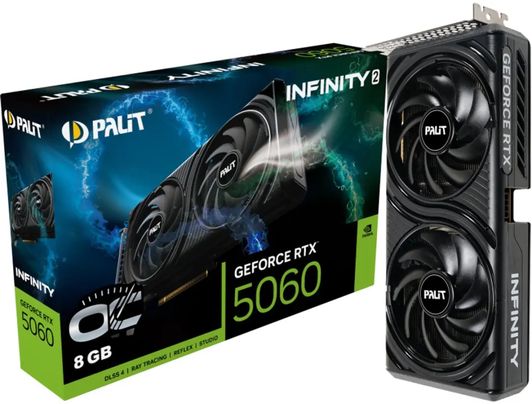 Palit GeForce RTX 5060 Infinity 2 OC 8GB GDDR7