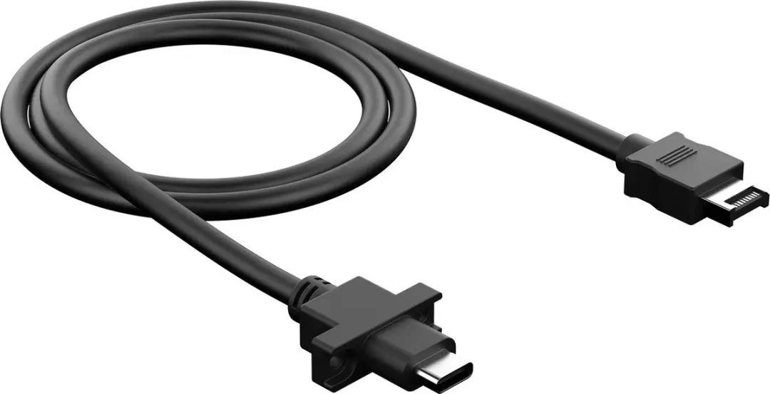 Fractal Design FD-A-USBC-001 USB-C Kabel 0,67m - Zwart
