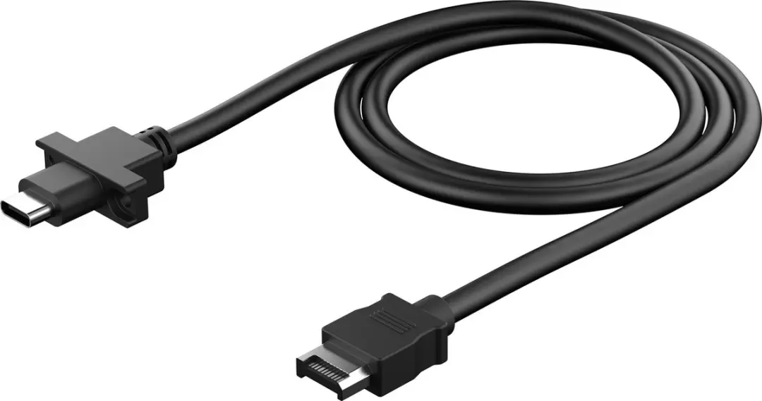Fractal Design FD-A-USBC-001 USB-C Kabel 0,67m - Zwart
