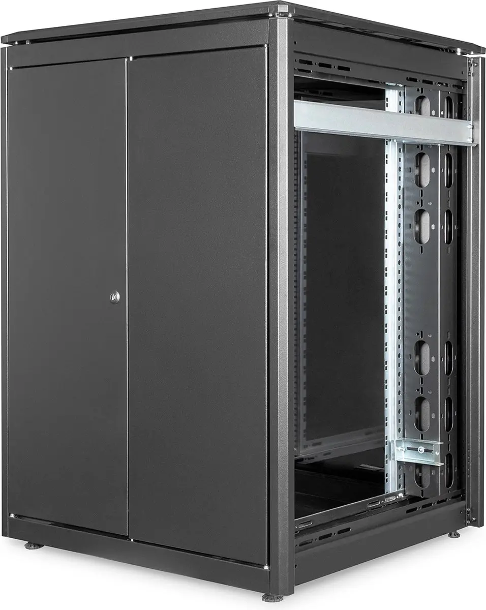 Digitus DN-19 22U-8/8-B-1 Vrijstaand Rack - Zwart