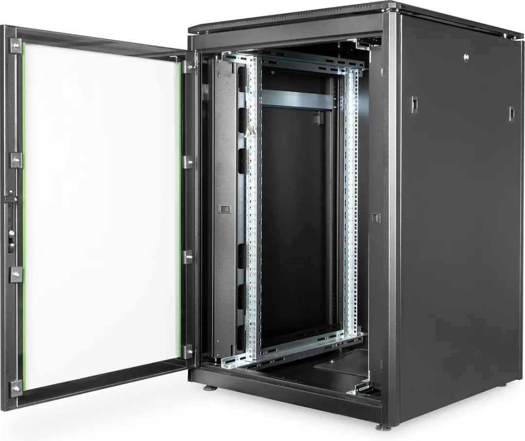 Digitus DN-19 22U-8/8-B-1 Vrijstaand Rack - Zwart