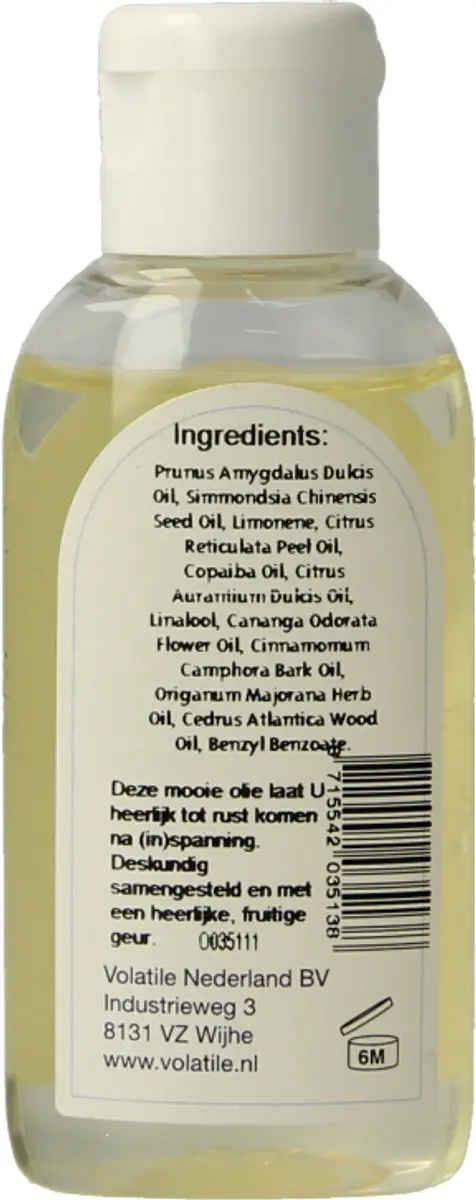 Volatile Massageolie Zorglijn Sterrenstof 50ml
