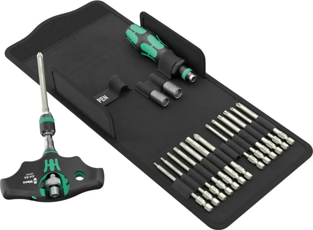 Wera Kraftform Kompakt 400 RA SHK Schroevendraaierset