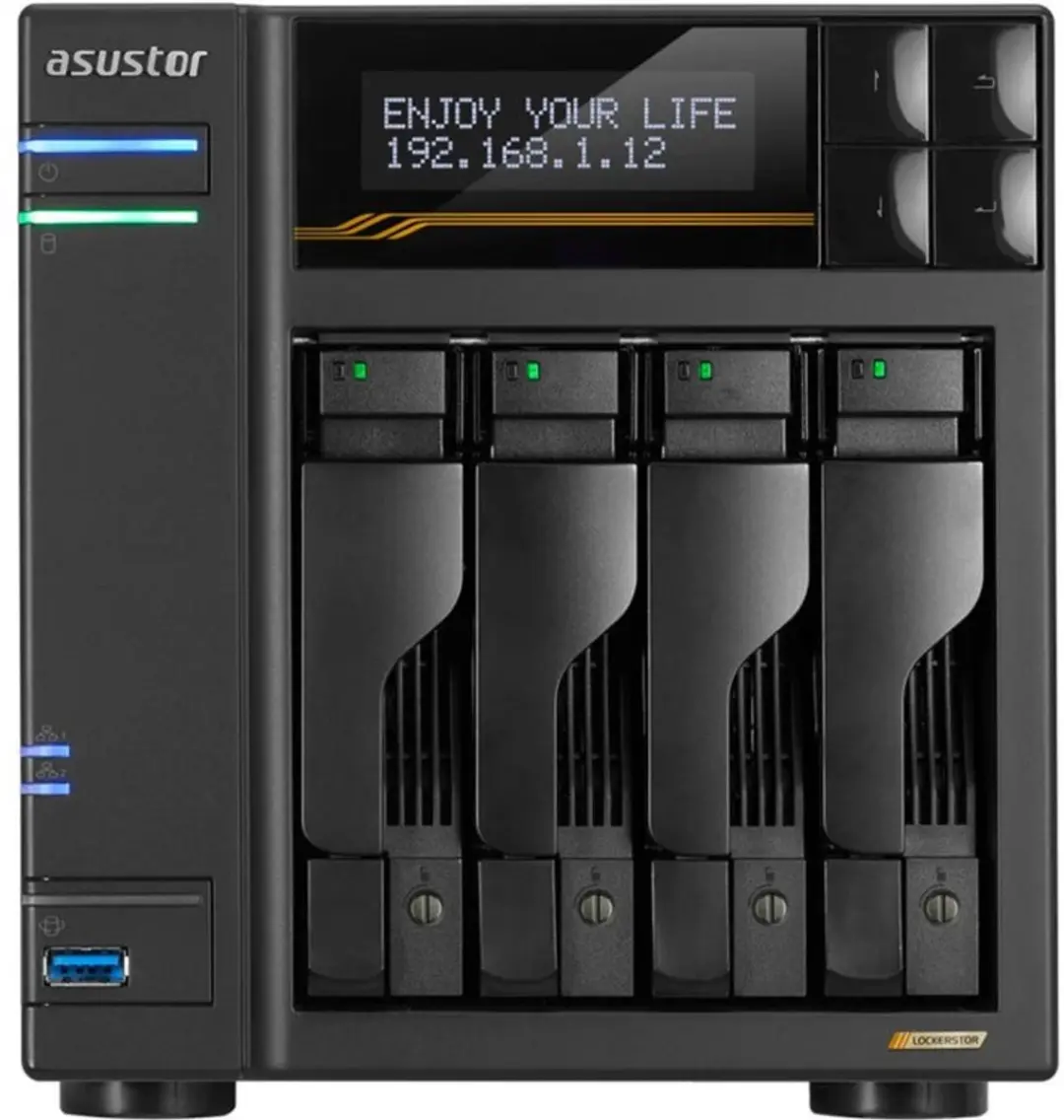 Asustor Lockerstor 4 Gen3 AS6804T 4-Bay