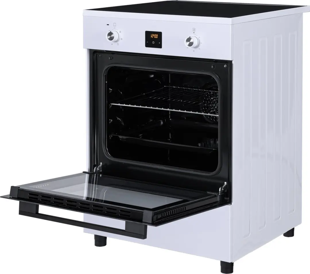 Etna FI460WIT Inductiefornuis 60cm - 4 Zones - 56L Oven - Wit