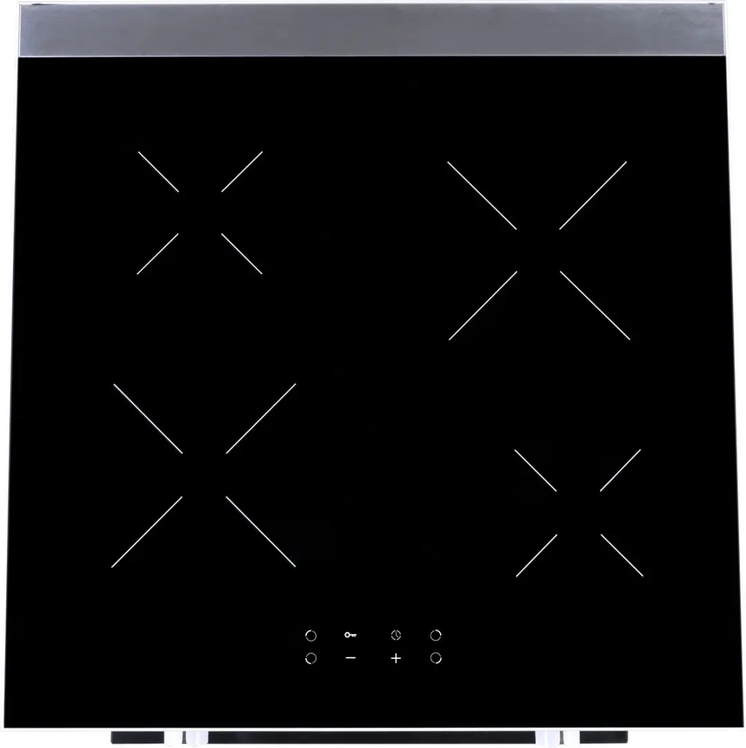 Etna FI460WIT Inductiefornuis 60cm - 4 Zones - 56L Oven - Wit