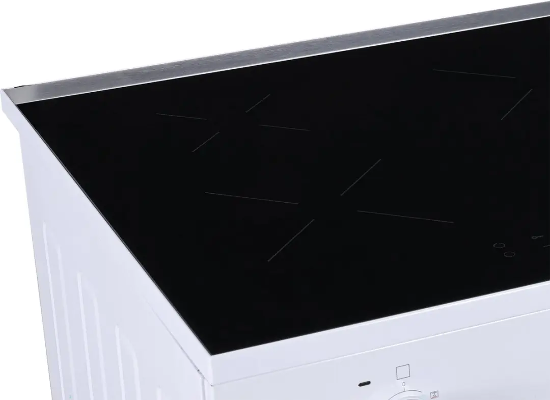 Etna FI460WIT Inductiefornuis 60cm - 4 Zones - 56L Oven - Wit - afbeelding 6 van 6