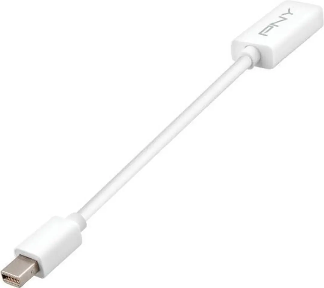 PNY ADMHDW01RB Video Adapter DisplayPort naar HDMI - Wit