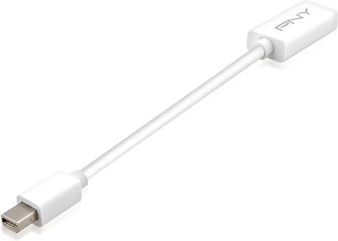 PNY ADMHDW01RB Video Adapter DisplayPort naar HDMI - Wit