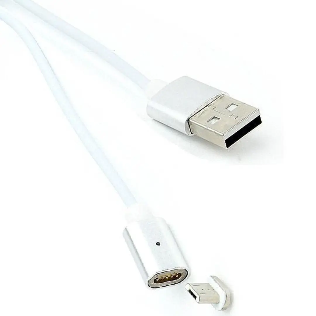 Cablexpert USB Micro-B naar USB-A Kabel 1m - 1,5A - Wit