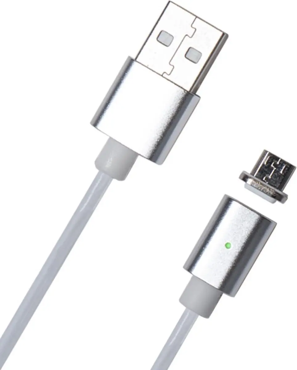 Cablexpert USB Micro-B naar USB-A Kabel 1m - 1,5A - Wit