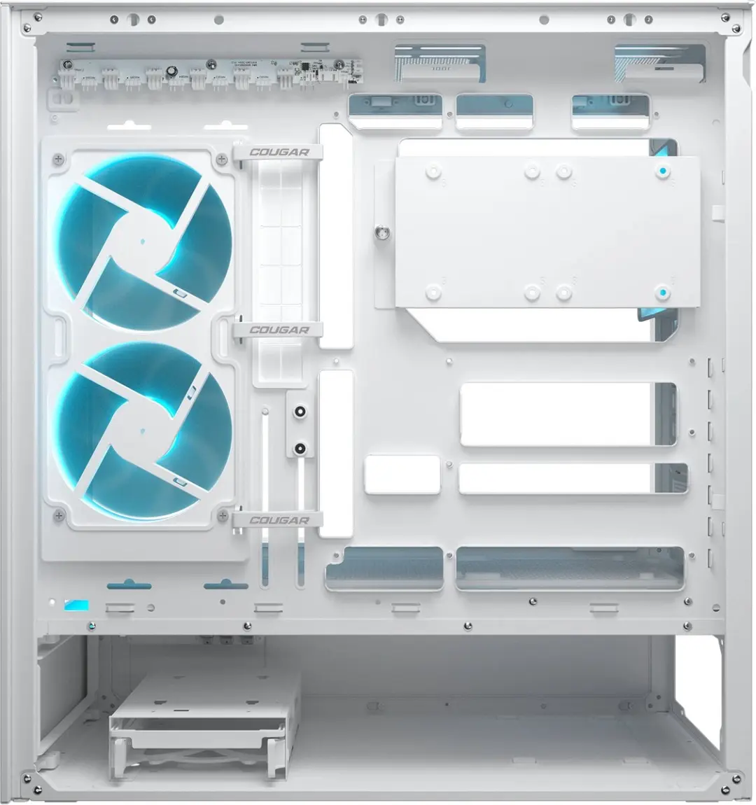 Cougar CFV235 Mid Tower Glas Wit