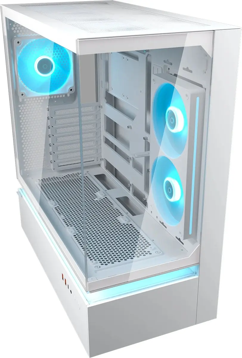 Cougar CFV235 Mid Tower Glas Wit