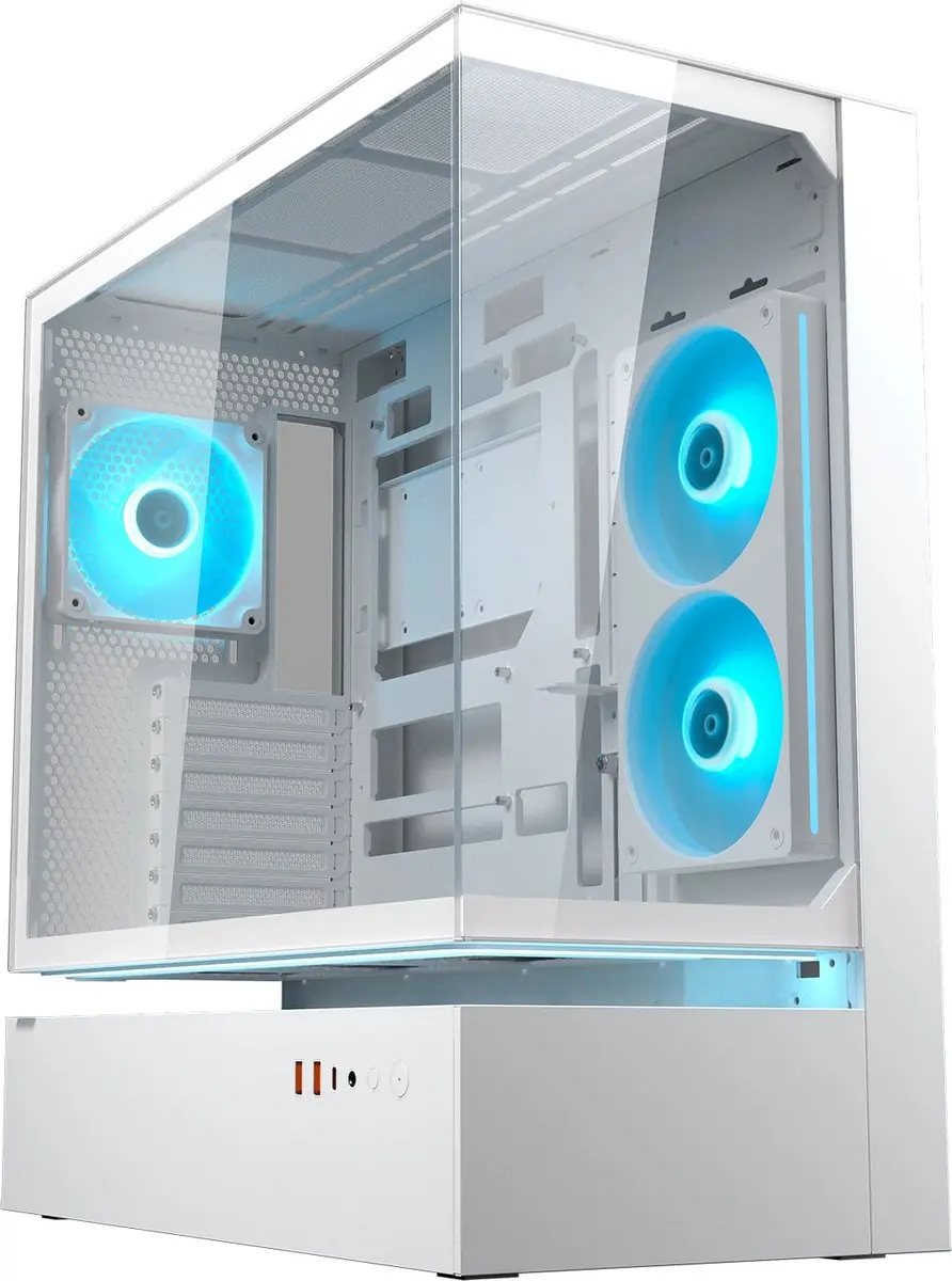 Cougar CFV235 Mid Tower Glas Wit