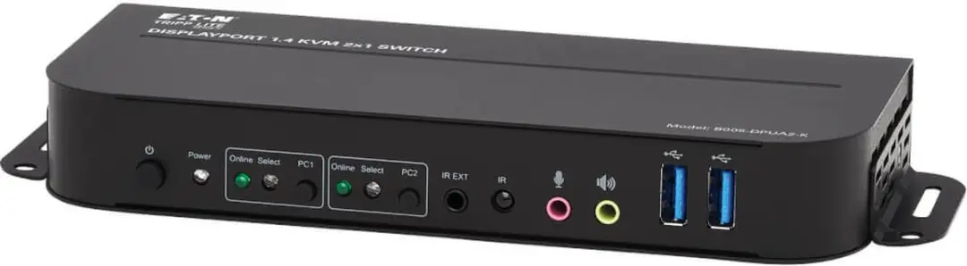 Tripp Lite B005-DPUA2-K KVM-switch - Zwart