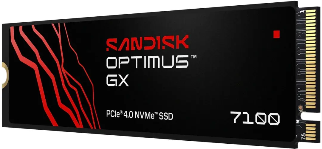 SanDisk Optimus GX 7100 2 TB M.2 PCI Express 4.0 NVMe TLC 3D NAND