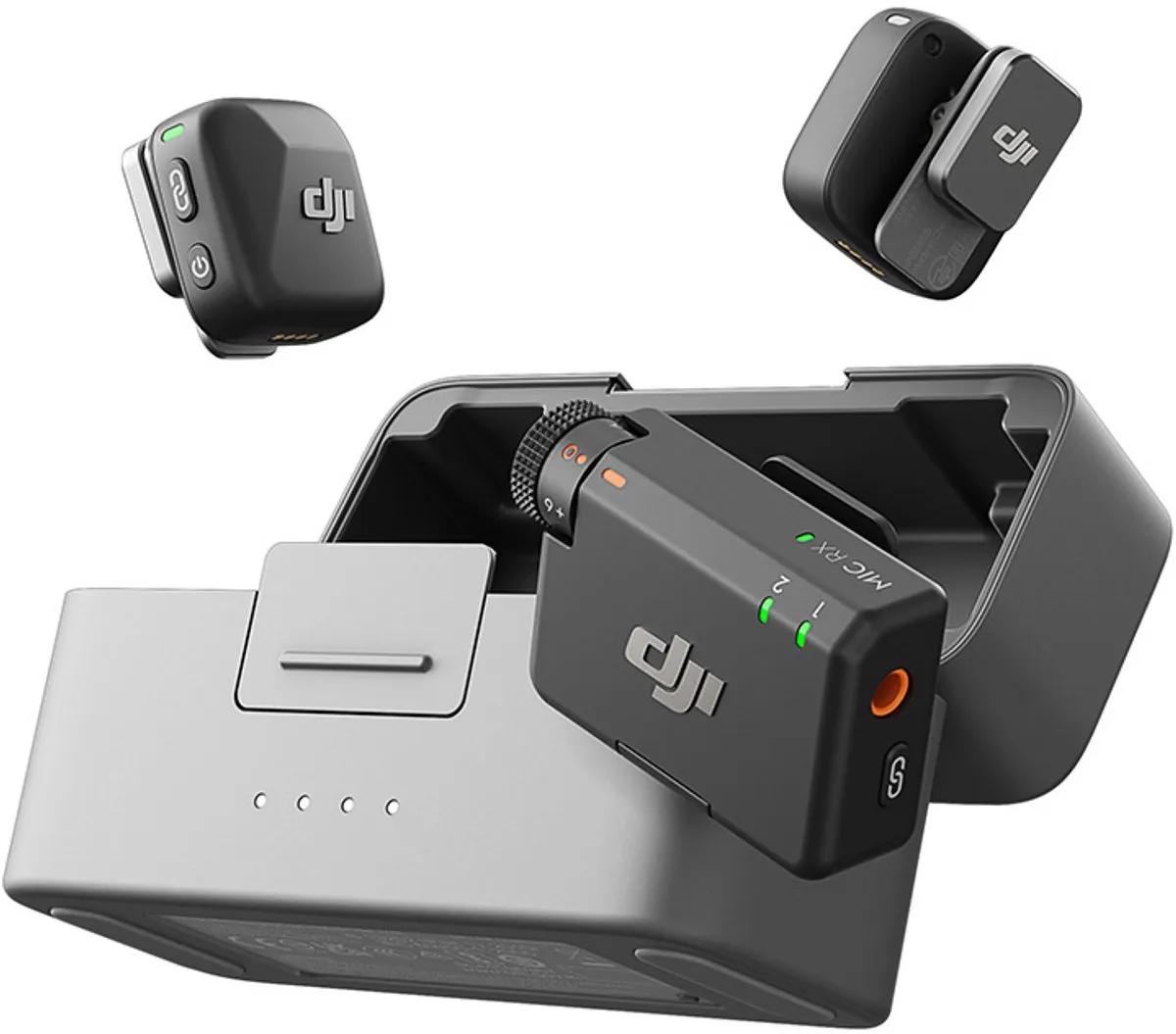 DJI Mic Mini 2 TX + 1 RX - Microfoons - Zwart