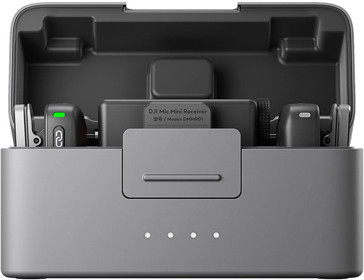 DJI Mic Mini 2 TX + 1 RX - Microfoons - Zwart