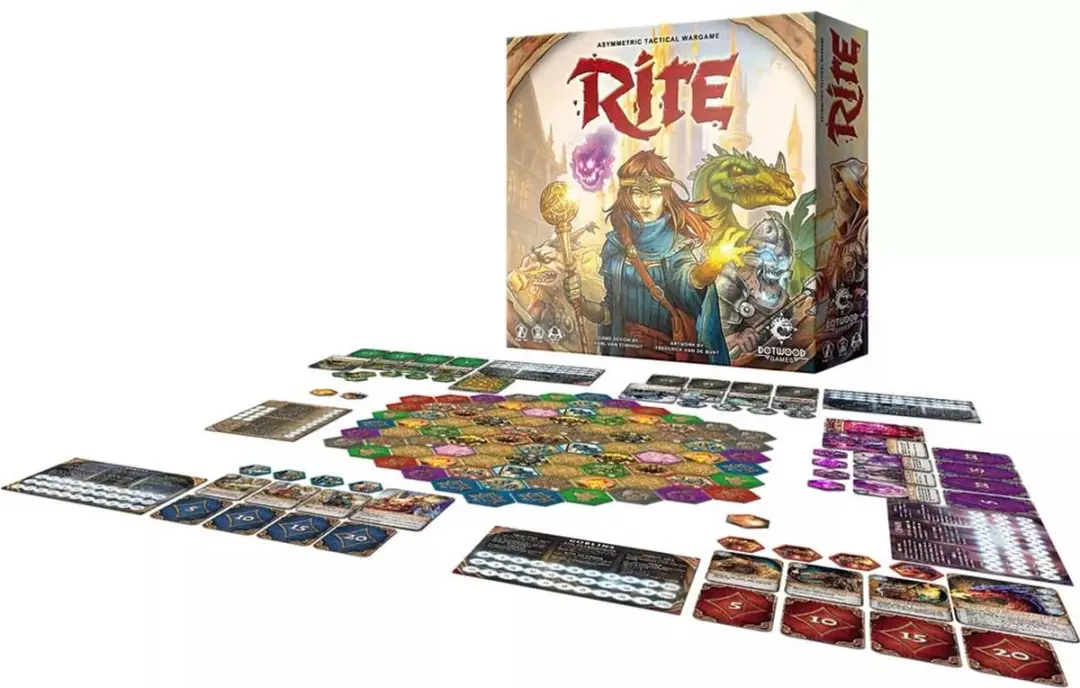 Rite Strategisch Bordspel - 2 tot 5 Spelers - Engelstalig