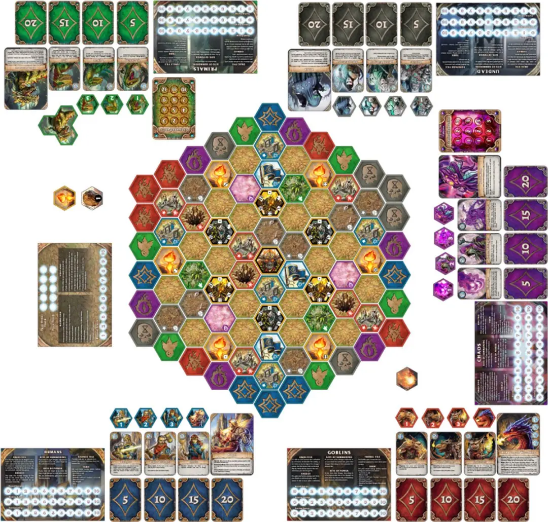 Rite Strategisch Bordspel - 2 tot 5 Spelers - Engelstalig