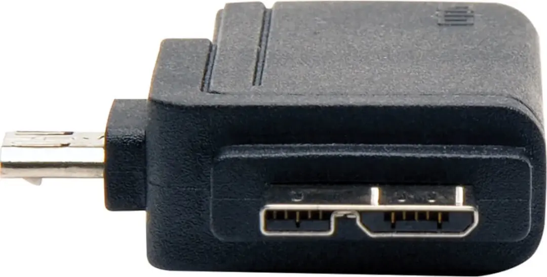 Tripp Lite U053-000-OTG Micro USB OTG-adapter - Zwart