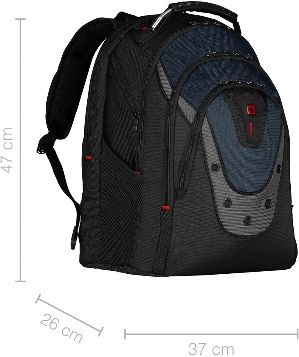 Wenger Ibex 29447 Laptoprugzak 17 inch - Zwart