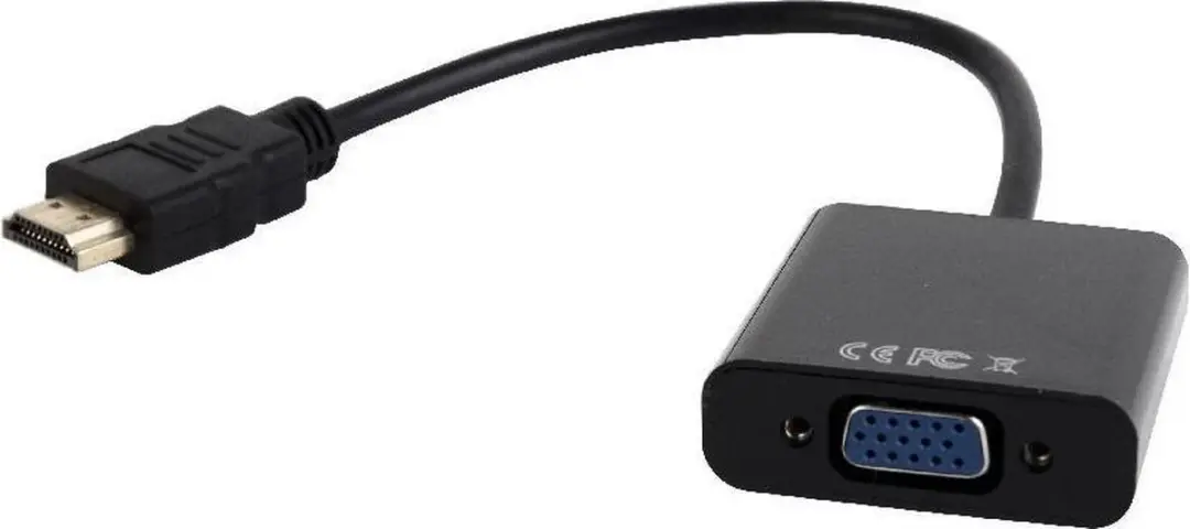 Cablexpert HDMI naar VGA Adapter - Zwart