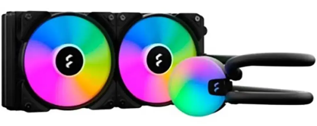 Fractal Design Lumen S24 v2 RGB Processor Koeler 12cm - Zwart