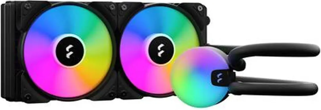 Fractal Design Lumen S24 v2 RGB Processor Koeler 12cm - Zwart