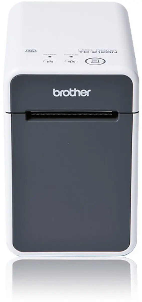 Brother TD-2125NWB Labelprinter - Zwart/wit