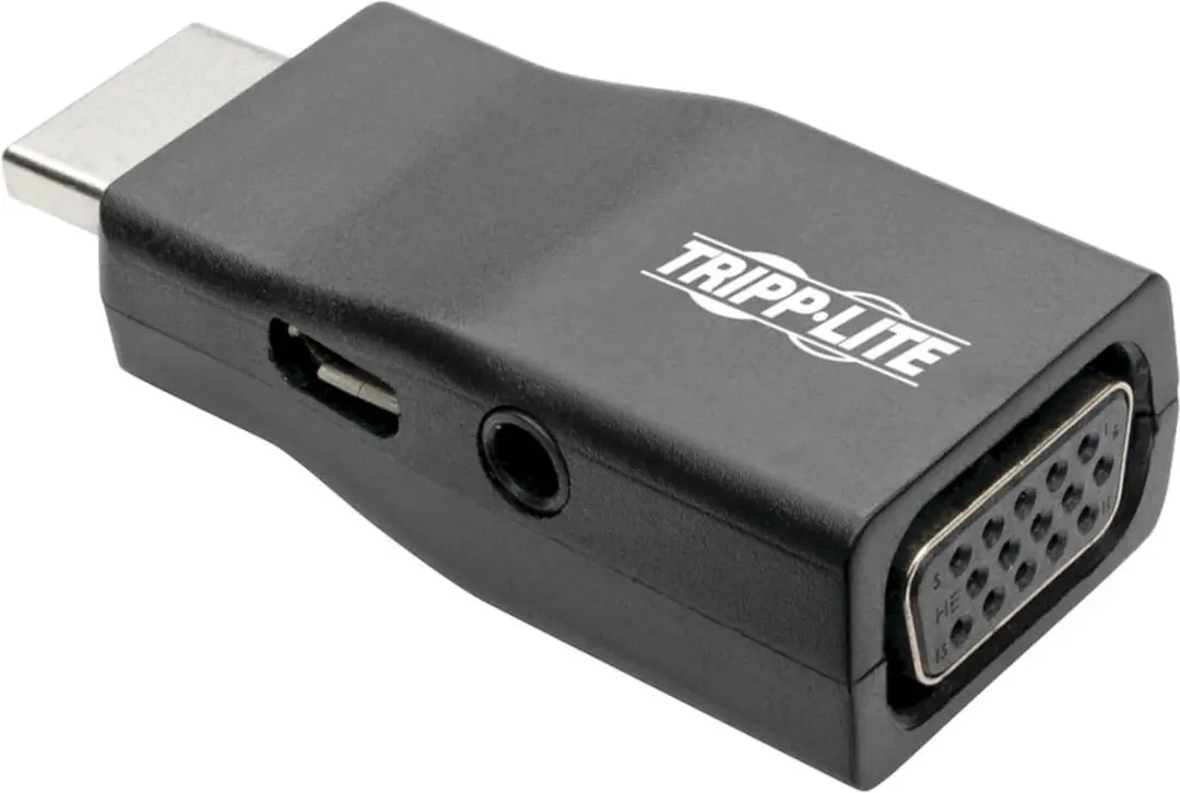 Tripp Lite P131-000-A HDMI naar VGA Adapter - 1920x1200 - Zwart
