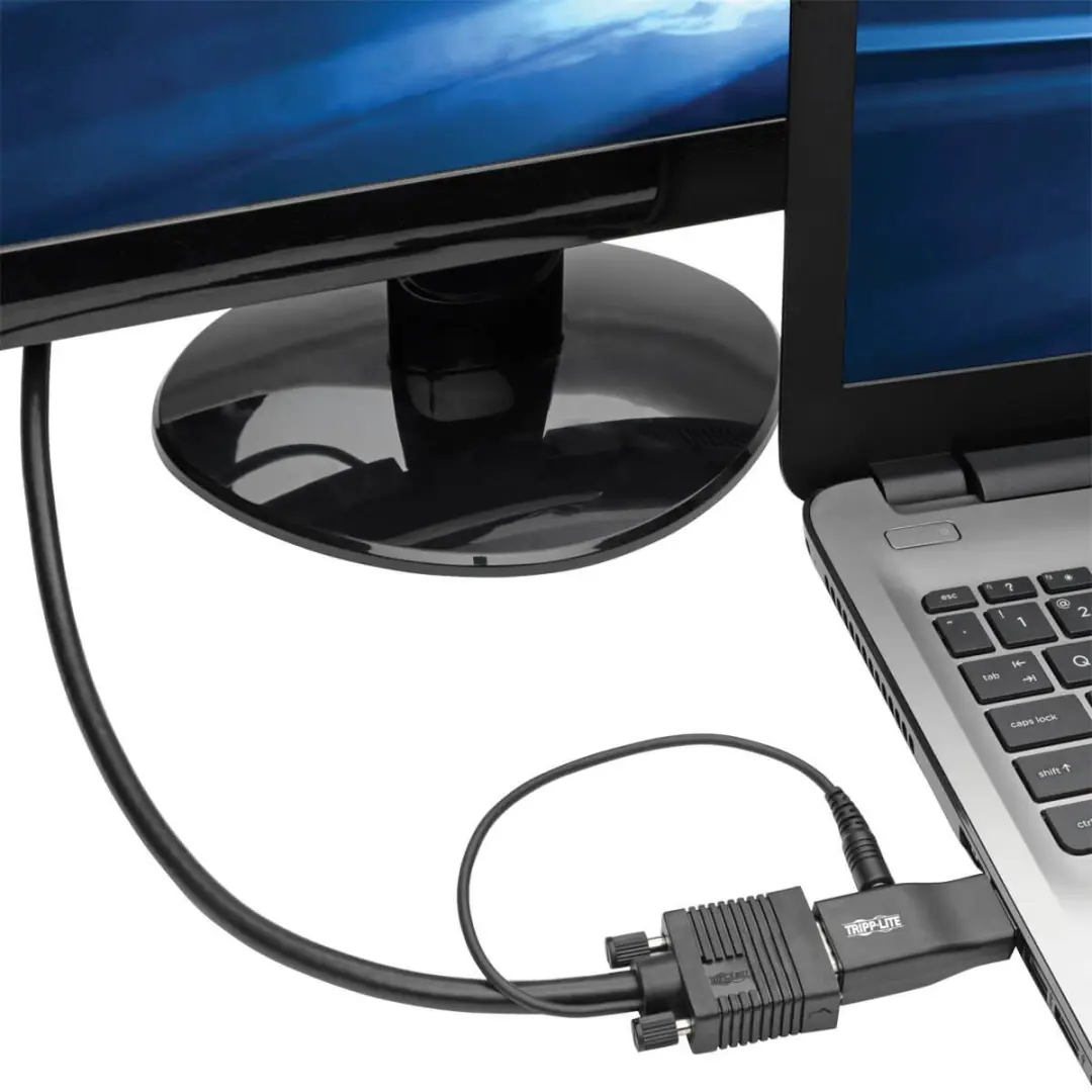 Tripp Lite P131-000-A HDMI naar VGA Adapter - 1920x1200 - Zwart