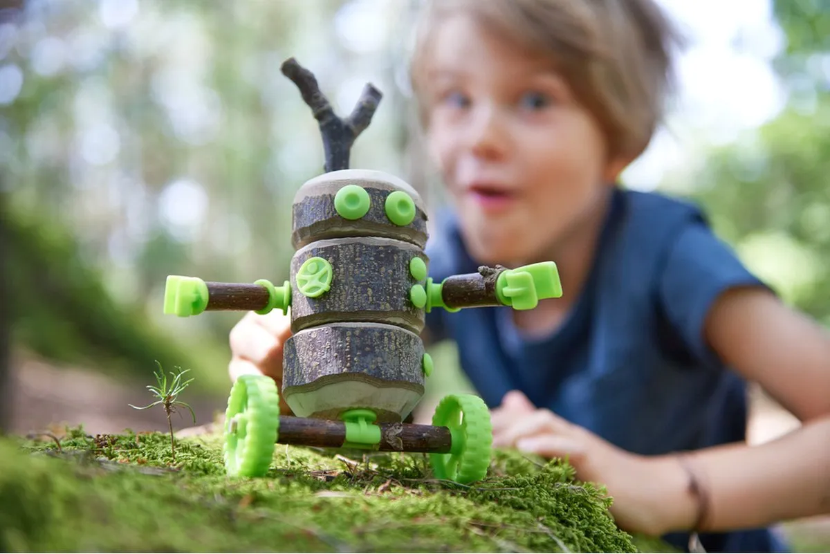 Haba Constructieset Techniek Kids 305342 - 66 Onderdelen