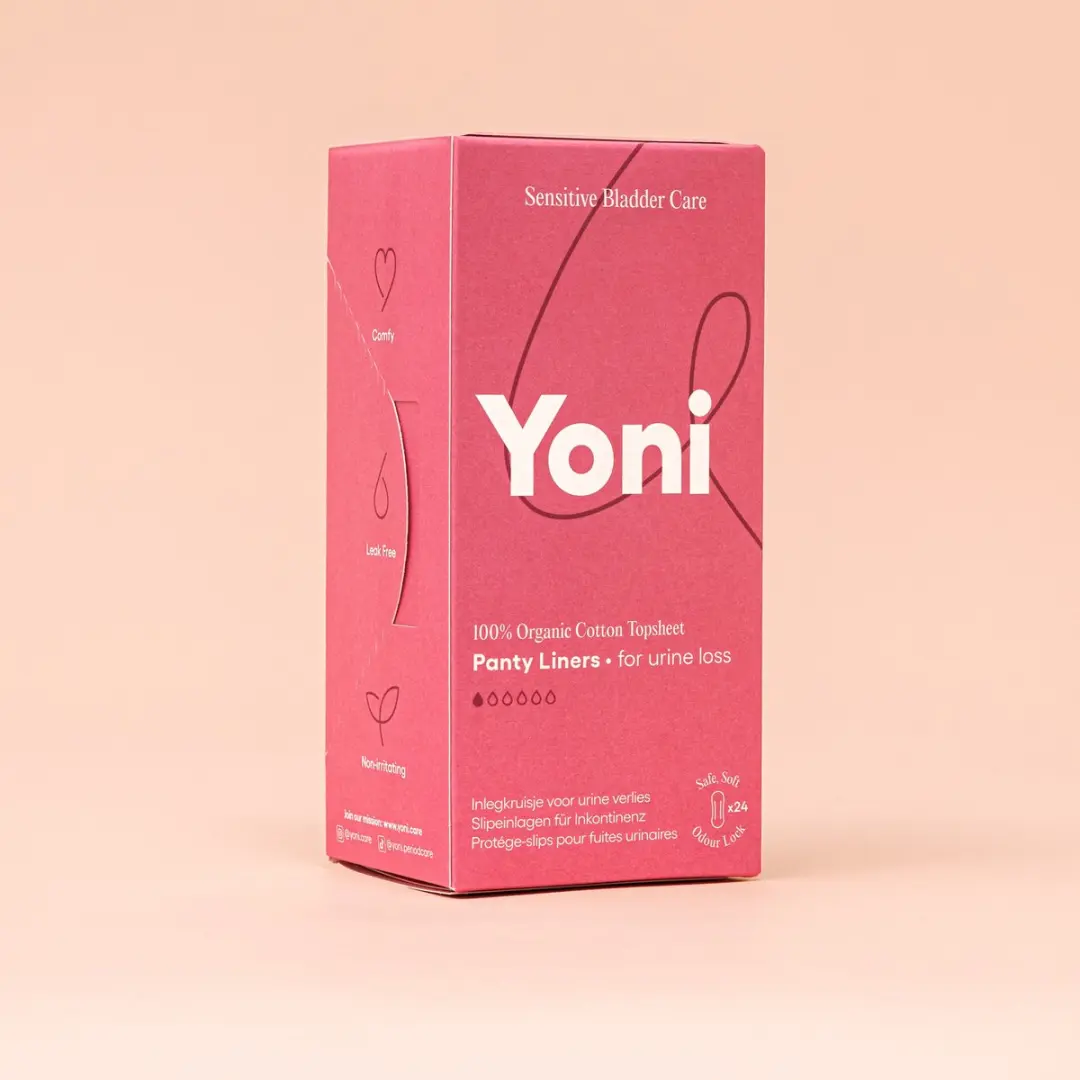 Yoni Inlegkruisjes Biologisch Katoen - 24 Stuks - Roze