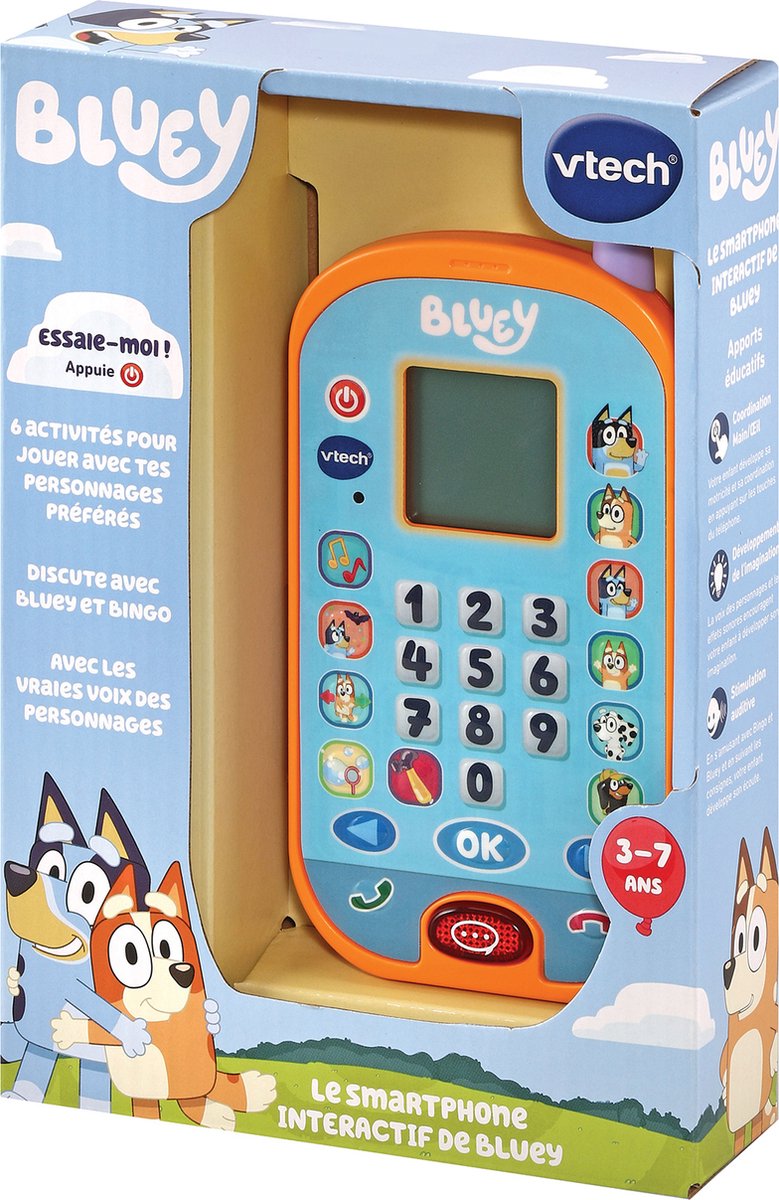 VTech Jouets Electroniques Educatifs 80-554605, 3 jaar, Batterijen vereist, AAA, Kunststof, Bruin