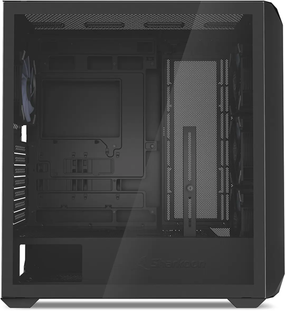 Sharkoon AK3 RGB Midi Tower - Zwart - afbeelding 6 van 6