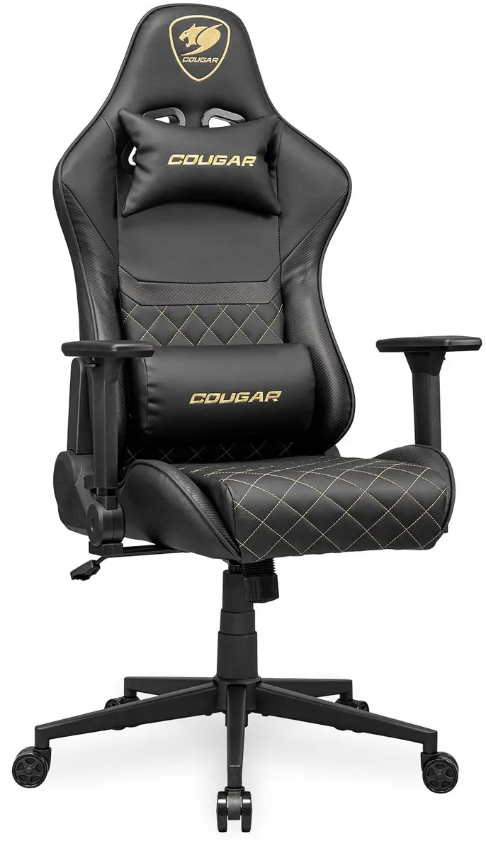Cougar Armor One V2 Gaming Stoel - Zwart/Oranje