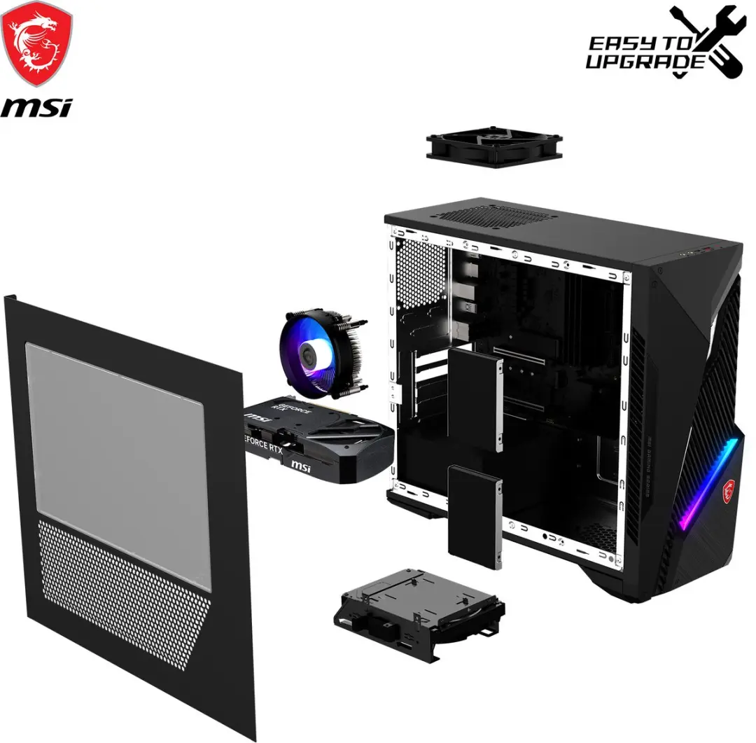 MSI MAG Infinite S3 14NVM7-3002EU Gaming PC - i7-14700F RTX 5060 Ti 8GB 16GB 1TB