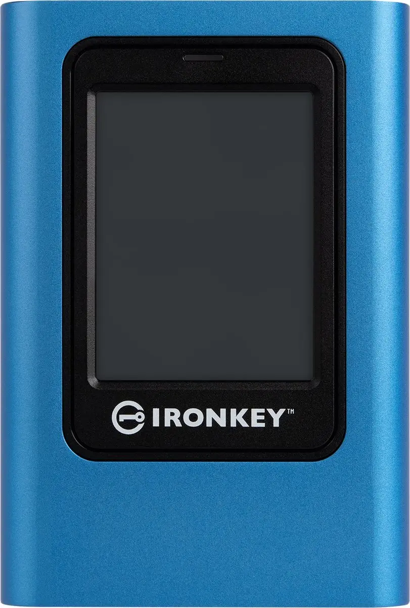 Kingston IronKey Vault Privacy 80 VP 80 Externe SSD 1920GB - Blauw